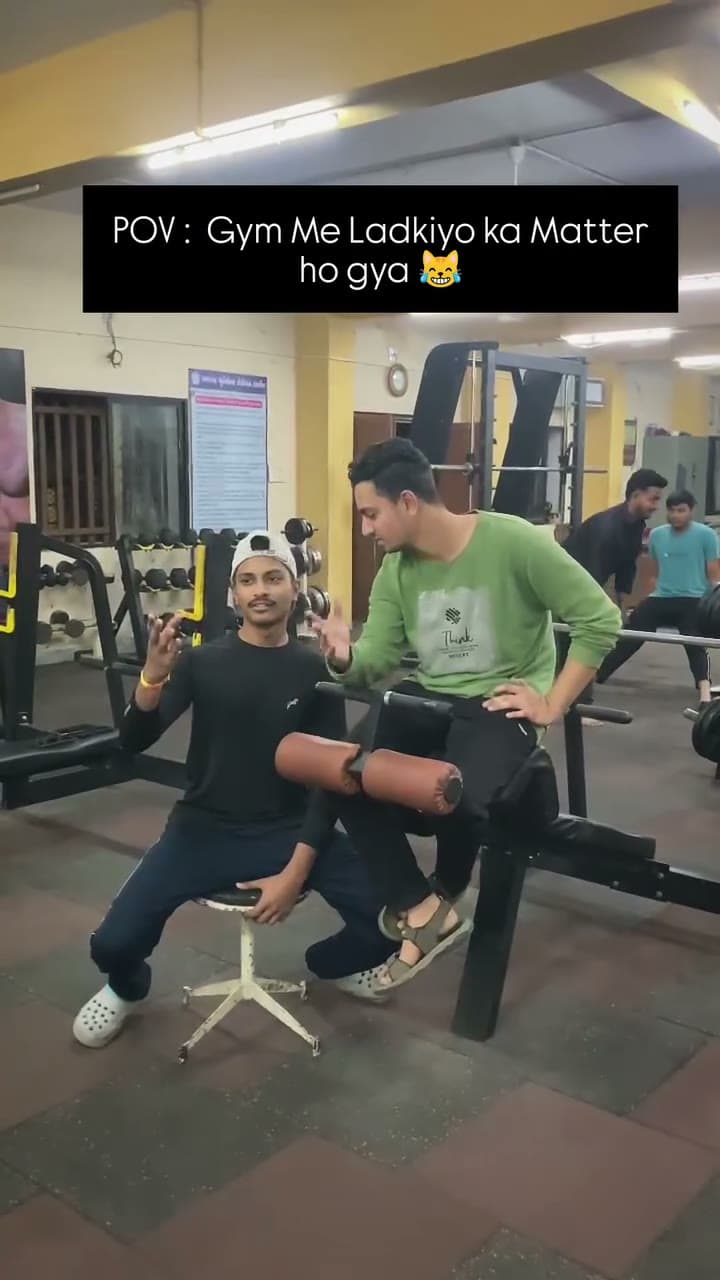 Leg Day Matter — fitness reel by UTKARSH